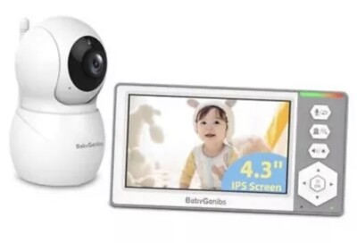 Baby Monitor with Camera and Audio, 4.3'' Video Baby Monitor with 1000ft  BG1049