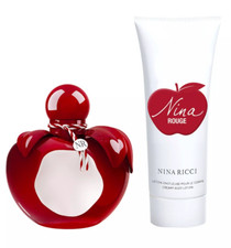 Image of Nina Ricci Nina Rouge - 50ml Eau De Toilette Gift Set - BRAND NEW & BOXED