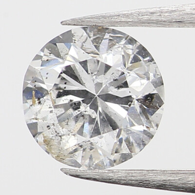 0.36 Ct Natural Loose Diamond, White Diamond, Round Brilliant Cut Diamond L5523