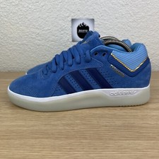 Adidas Skateboarding Tyshawn Jones Sky Blue Suede Shoes Size 5 H04934 Icy Soles