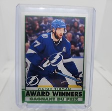 2020-21 UD Series 2 O-Pee-Chee Retro Update Award Winners #609 Victor Hedman