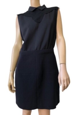 bimba y lola black dress BIMBA Y LOLA. Black heart-patterned shirt dress. TM  Hibuy market