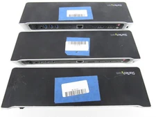 3x StarTech USB-C 4K 3-Display Port Laptop Docking Station DK30CH2DPPD HDMI Lot