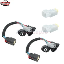 Headlight Conversion Pigtail Connectors Wiring Harness For 2016-20 Toyota Tacoma