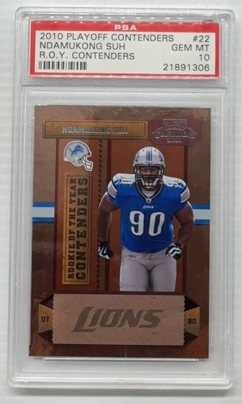 Ndamukong Suh Playoff Contenders Rookie of the Year Contenders #22 Base