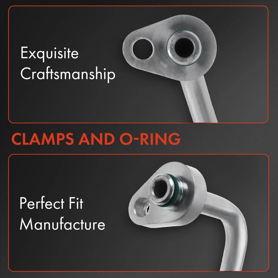 Nueva línea de descarga de manguera de refrigerante de aire acondicionado para Jeep Grand Cherokee 1999-2001 gasolina Foto 3 de 4