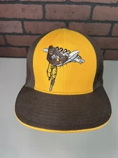 NY(Harlem) Brown Bombers Football Fitted Cap (Stall & Dean) - Size 7 3/4