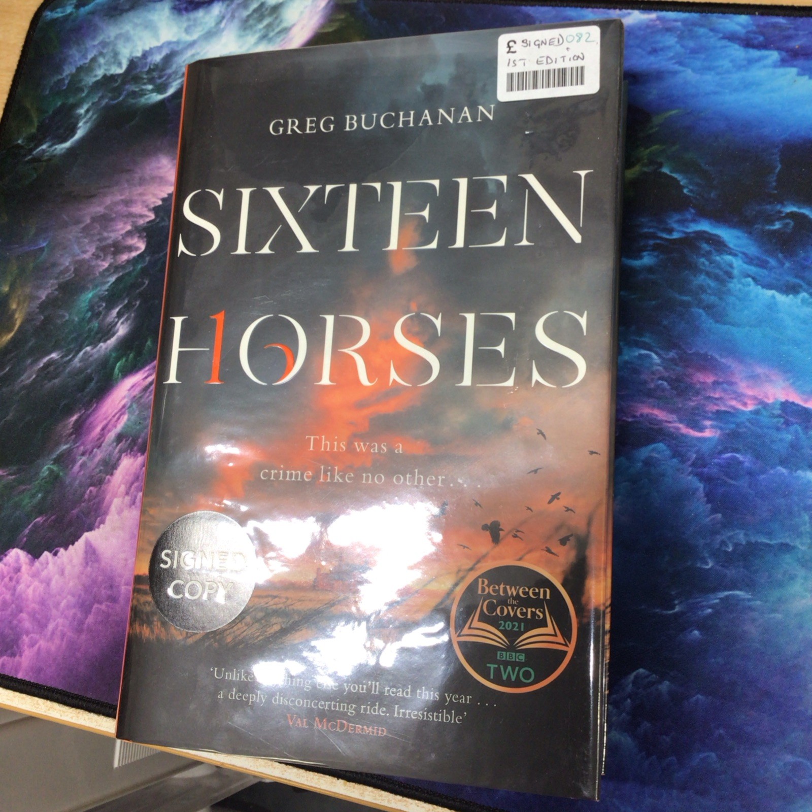 Sixteen Horses Greg Buchanan Goldsboro, Signed 1st Edition