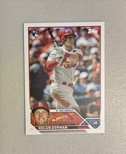 2023 Topps Series One Nolan Gorman Rookie Baseball Card #16. rookie card picture