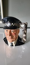 Royal Doulton Character Jug "The Policeman" D6852 –Limited Edition 1989 No. 1206