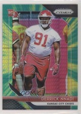 2018 Panini Prizm Rookie Hyper Prizm 6/275 Derrick Nnadi #265 7m3