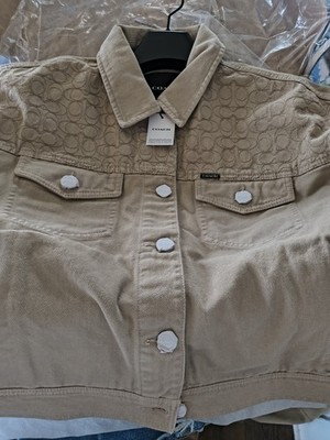 Coach  Garment Dyed Denim Jacket