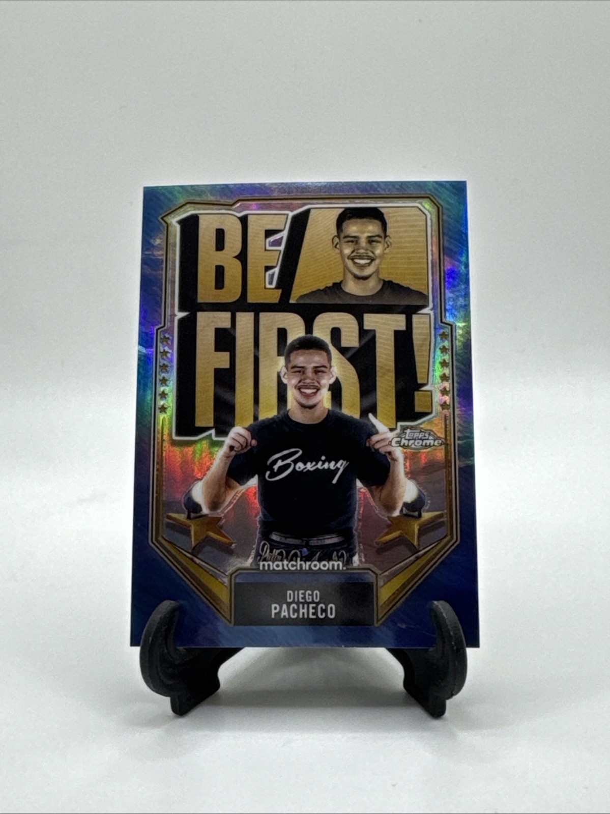 2024 Topps Chrome Boxing Diego Pacheco Be First SSP
