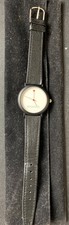 Kenwood Wristwatch Black Leather Strap Minimalist Design (390) Z#1008