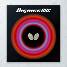 Butterfly Dignics 09C Table Tennis Rubber Red 1.9mm Thick 06070 Japan