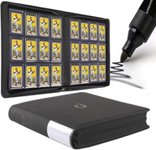 D DACCKIT Toploader Binder 12 Pocket - Fits 4...
