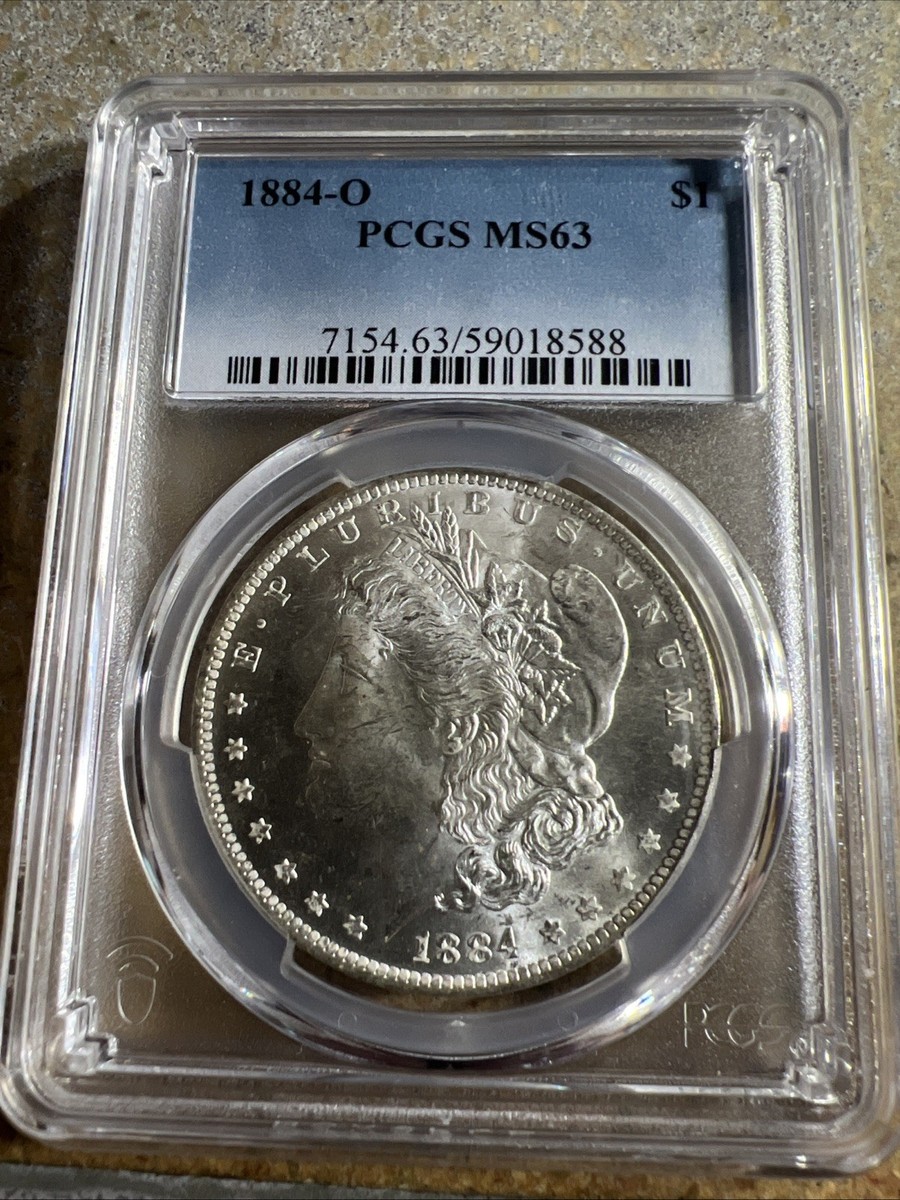 1884-O Morgan Silver Dollar Us Coin PCGS MS63 K-790 | eBay