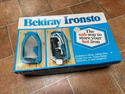 Vintage Beldray Ironsto in weiß - Neu Originalkarton und Befestigungsschrauben