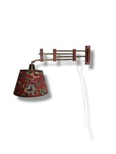 Fantastic 1950s Norwegian designed teak wall lamp,Wall scone lamp,Interior