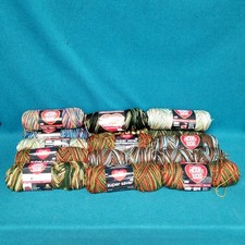 Bulk Assorted New  EUC Red Heart Super Saver Yarn Skein Lot