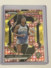 Angel Reese 2024 Panini Monopoly Prizm WNBA Red Ice Rookie RC Chicago Sky #16