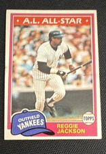 Topps Reggie Jackson New York Yankees #400 Vintage Baseball Sports Trading Card