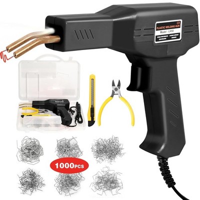 Plastic Welder Kit 1000PCS Staples Bumper Repair Tool Copper Transformer