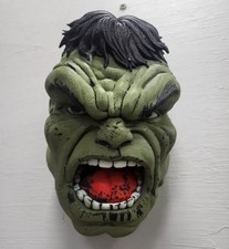 Incredible HULK LIFE SIZE BUST Head MARVEL 3d printed Wall Mount or Freestanding