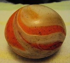 Vintage Shift Knob Marble Swirl Gear Shift Hot Rod OKC Sooner Shifters Cowboys