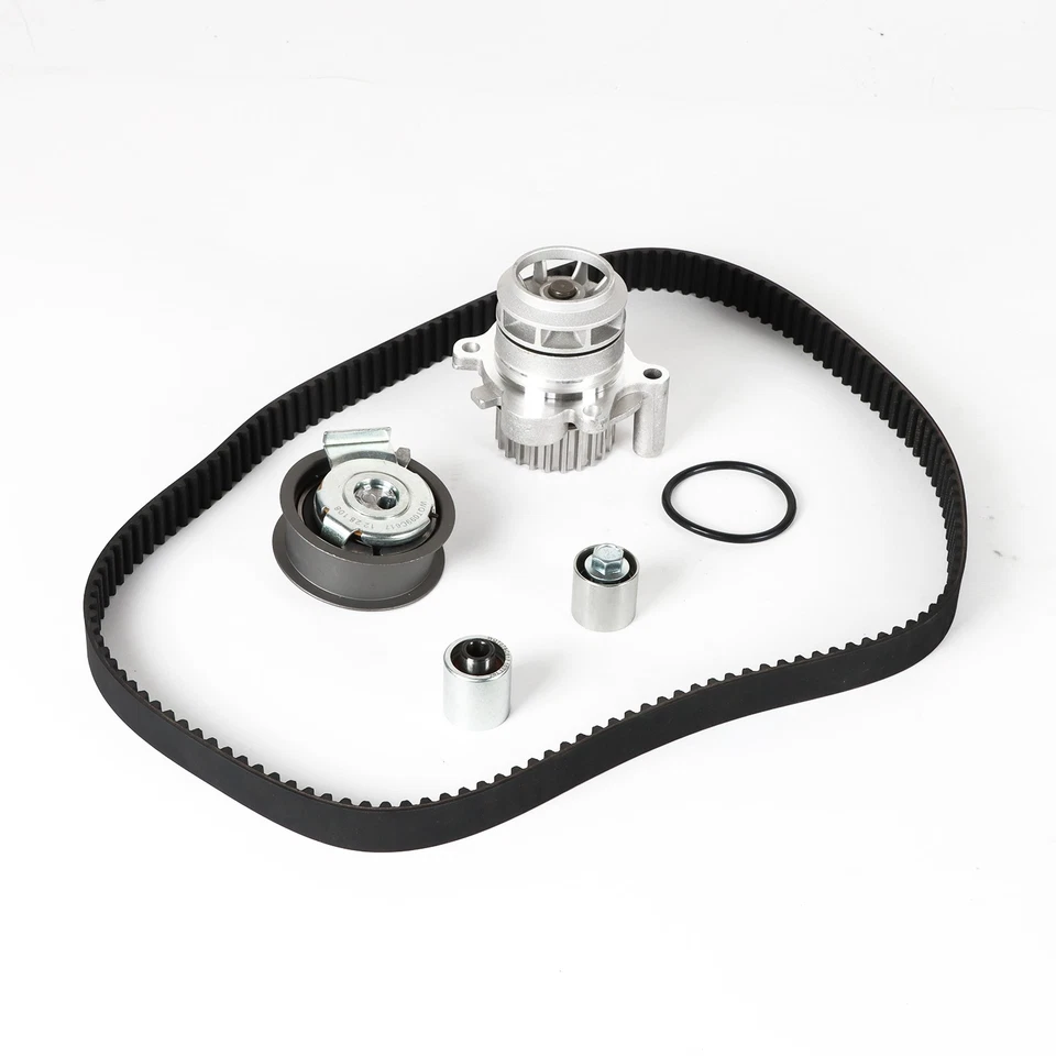 1 juego de correa de distribución bomba de agua para Volkswagen Jetta Passat 2006-2008 Audi A3 A4 Foto 3 de 4