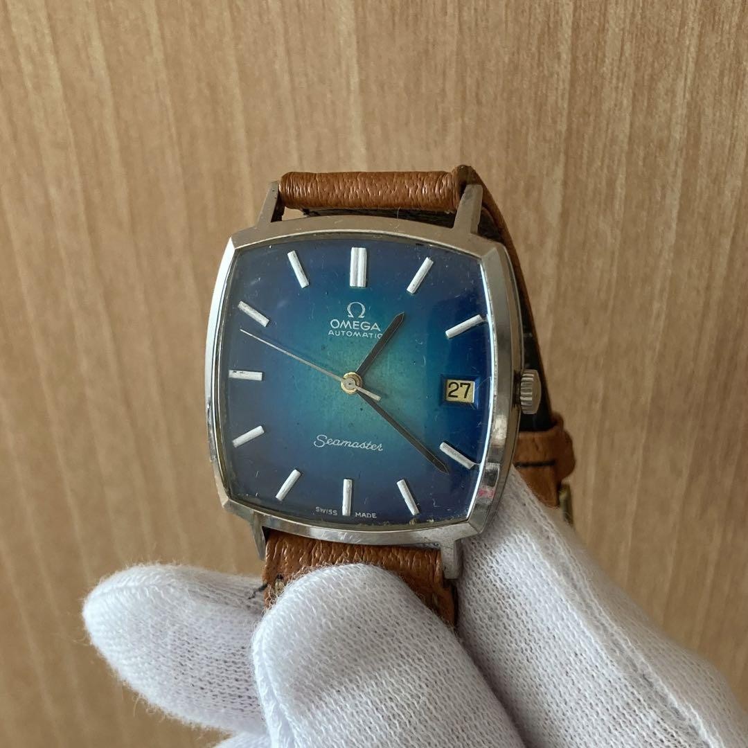 Vintage Omega Seamaster Automatic Men's Wristwatch Swiss Made