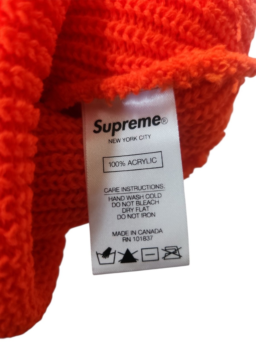 Supreme FW20 Loose Gauge Orange Beanie | eBay
