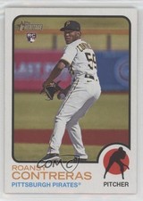 2022 Topps Heritage High Number Roansy Contreras #553 ut4