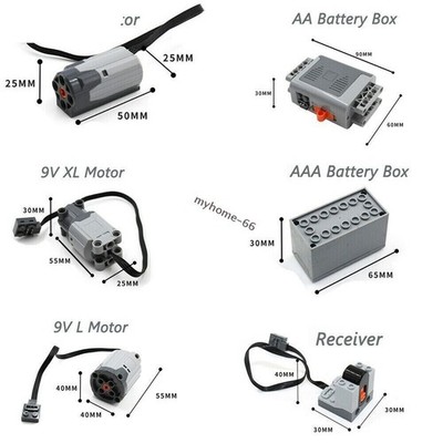 Motorize Train Motor Remote Control Powered Up IR Remote Technic Parts