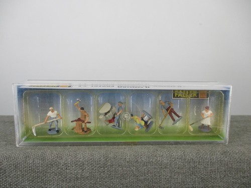 Faller escala TT 157203 figuras conjunto de figuras trabajador II en embalaje original | Condition: Gebraucht