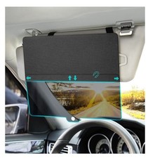 Sun Visor Extender For Cars SUVs Magnetic Adjustment Blocks Glare Black