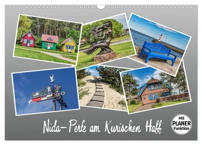 Nida - Perle am Kurischen Haff (Wandkalender 2027 DIN A3 quer), CALVENDO Monatsk