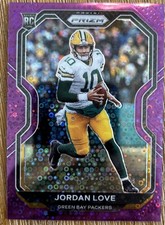 2020 Jordan Love Panini Prizm No Huddle Disco #6/35 RC