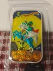2022 HAPPY Halloween PEM ENAMELED 1oz .999 #20/30 Silver UNICORN,ALIEN #958