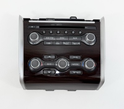 2013-2016 Nissan Pathfinder BOSE Radio HVAC Climate Control Panel OEM