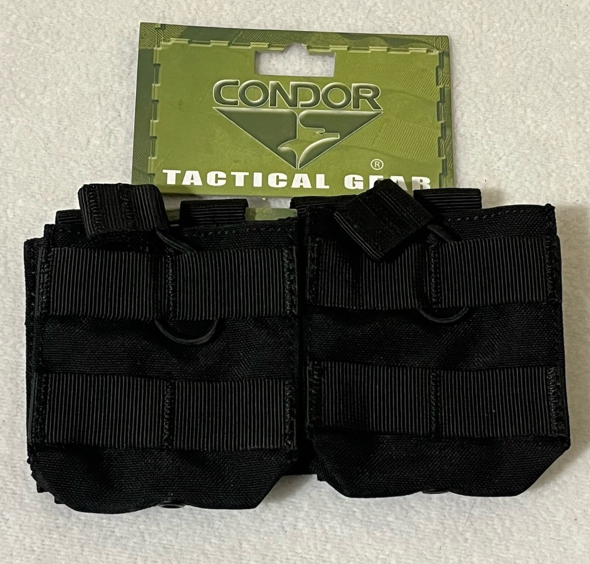 CONDOR OUTDOOR Double Open-Top M14 Mag MOLLE Pouch Black | Army Surplus - Foto 7