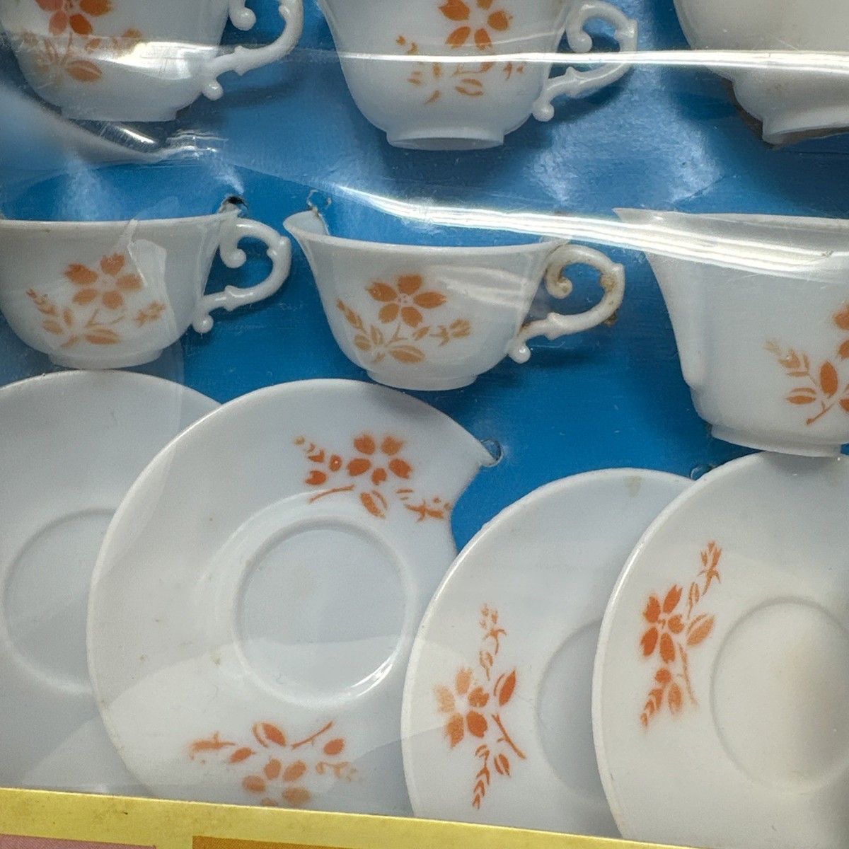 Vintage Tiny Toy Tea Set By Grace Toys in Original Box 1960s | eBay
