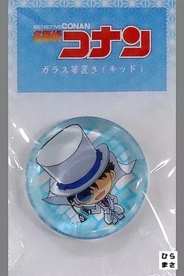 Detective Conan Kid the Phantom Thief Glass Chopstick Rest Japanese Import