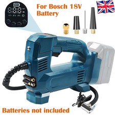 Cordless Electric Air Pump for Bosch 18V Li-ion Battery Car Tire Inflator Pump