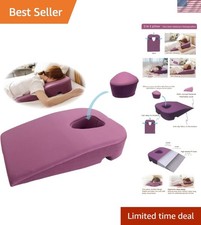 Lightweight Travel-Friendly Wedge Pillow - Ideal for Sleeping & Massage Therapy