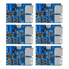 6 Pack Micro USB MP3 Decoder Module TF Card U Disk Audio Player 3.7-5.5V