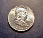 Choice BU 1955 Franklin Half Dollar