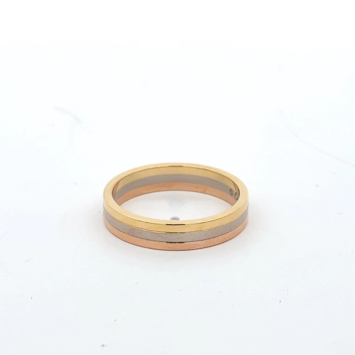 Cartier Tri Color Ring In Fine Diamond Rings for sale | eBay