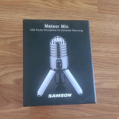 Samson Meteor Mic USB Studio Microphone for Computer Recording free shipping 