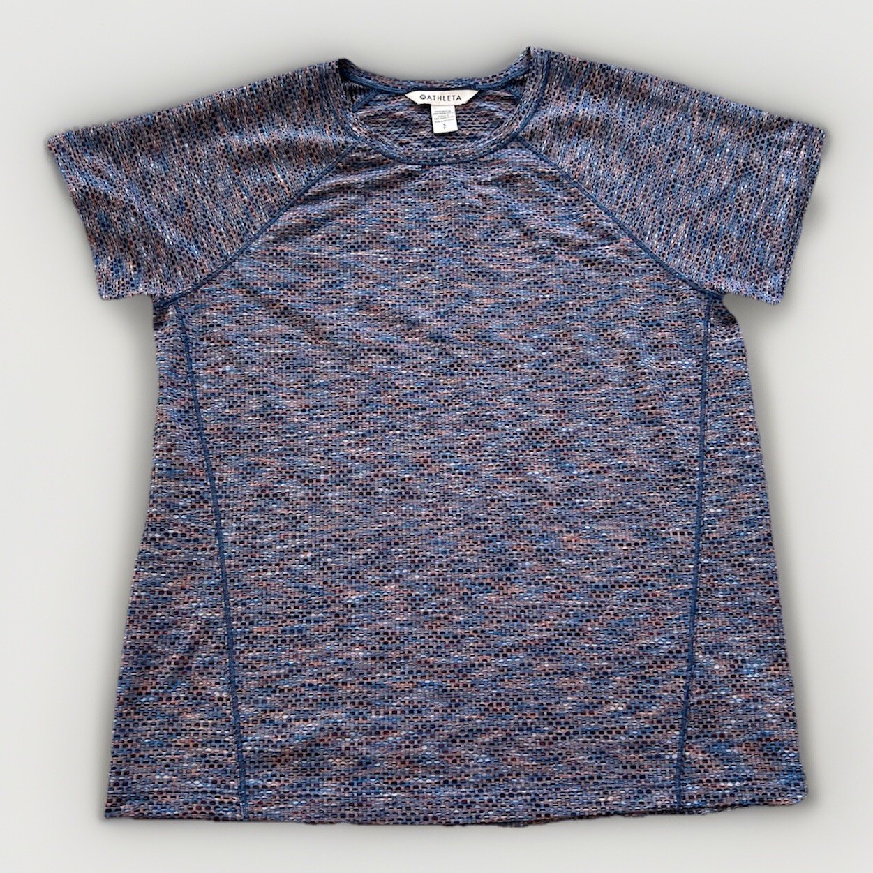 Athleta Ultimate Train Mesh Performance Workout T… - image 1